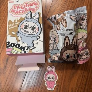 Pop Mart Exciting Macaron Vinyl Face Keychain